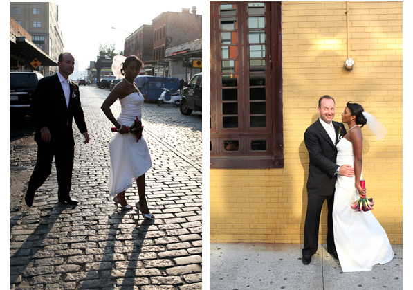 NYC Meatpacking Meat Packing District Bridal Portraits