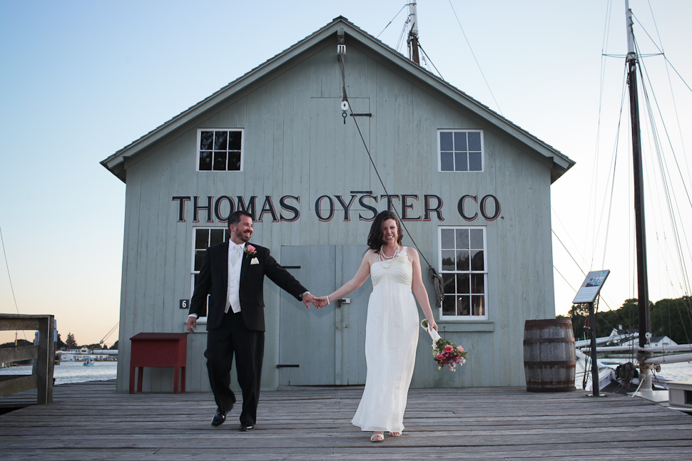 Jen and John at Mystic Seaport