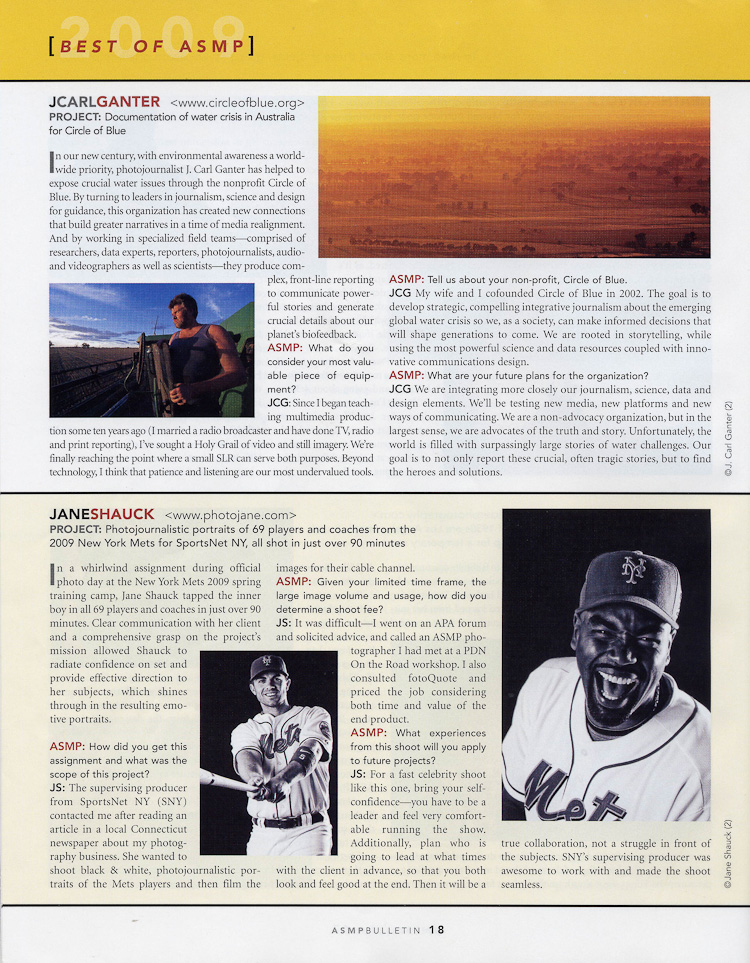 Mets ASMP Award Article